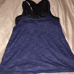 Lululemon tank with sports bra